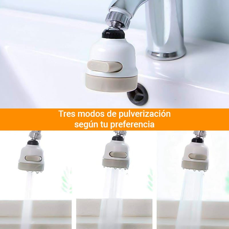 Cabezal Para Grifo Ahorrador De Agua 360